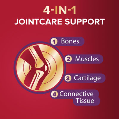 Seven Seas JointCare MAX Glucosamine Omega-3 Chondroitin 60 Count (British brand)