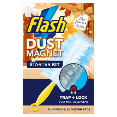 Flash Duster Cosy Season Starter Kit 1 Handle 4 Refills - British product