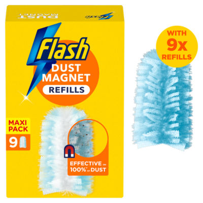 Flash Dust Magnet Duster Refills 9ct - British product