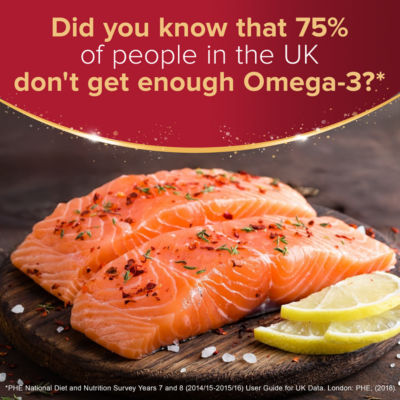 Seven Seas Omega-3 Fish Oil supplement (British brand)