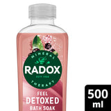 Radox Feel Detoxed Bath Soak 500 ml, imported from the UK