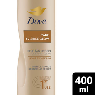 Dove Self-Tan Lotion Fair to Medium 400 ml - British product