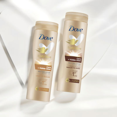 Dove Self-Tan Lotion Fair to Medium 400 ml - British product
