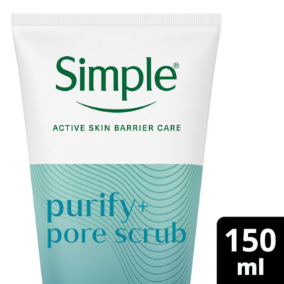 Simple Purify+ Pore Scrub 150 ml (British brand)