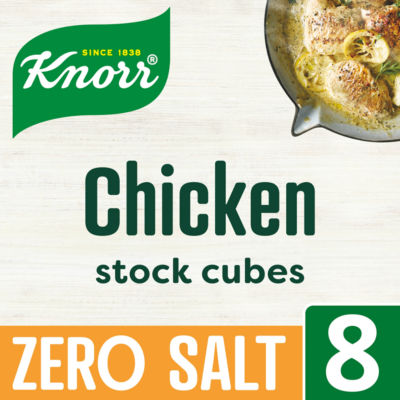 Knorr Zero Salt Chicken Stock Cubes 8x9g, UK version
