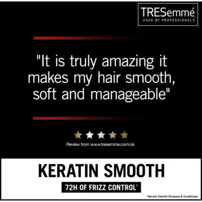 TRESemme Keratin Smooth Heat Protect Spray 200 ml (British brand)
