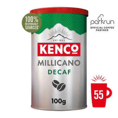 Kenco Millicano Decaff instant coffee 100g, UK version