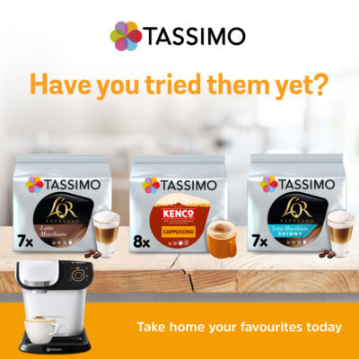 Costa Tassimo Cappuccino coffee pods 6 pack (British brand)