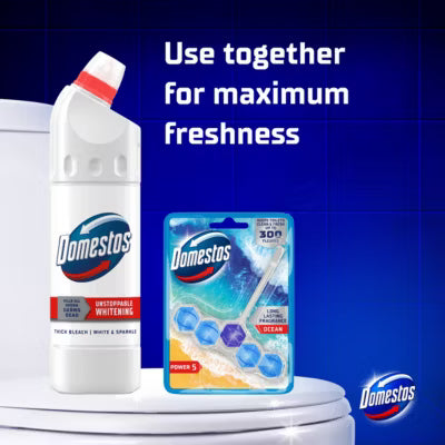 Eau de Javel épaisse Domestos White & Sparkle Nettoyant 750 ml
