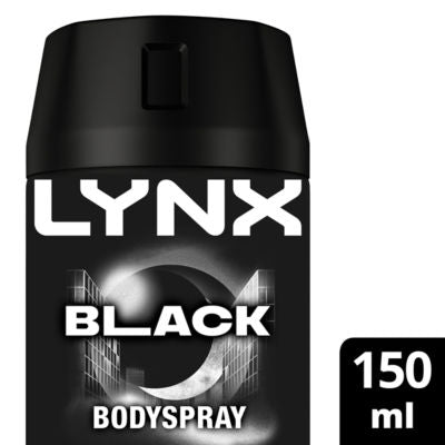 Lynx Black body spray 150ml, UK version