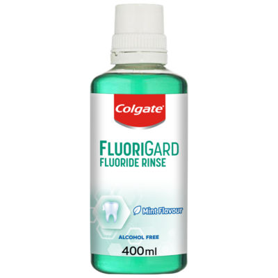 Colgate FluoriGard Daily Rinse Mouthwash Alcohol Free 400ml - British product