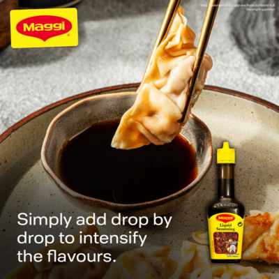 Maggi Liquid Seasoning Savoury Sauce 101ml, imported from the UK
