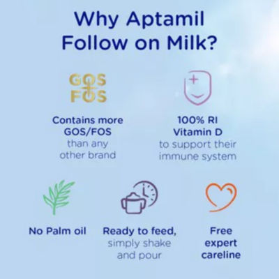 Aptamil Follow On milk 200ml bottle - British product
