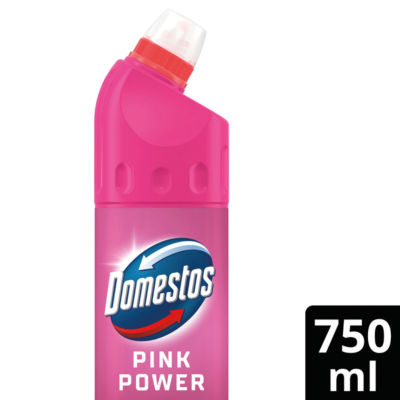 Domestos Pink Power Thick Bleach 750 ml - British product