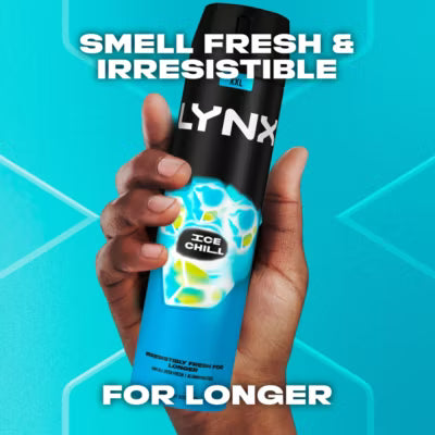 Lynx Ice Chill body spray 250 ml, UK version