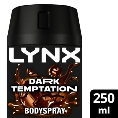 Lynx Dark Temptation men's body spray 250ml, UK version