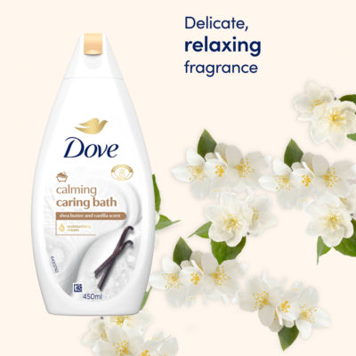 Dove shea butter vanilla bath soak 450 ml - British product