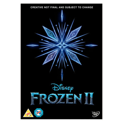 Physical DVD Frozen II film disc edition - British product