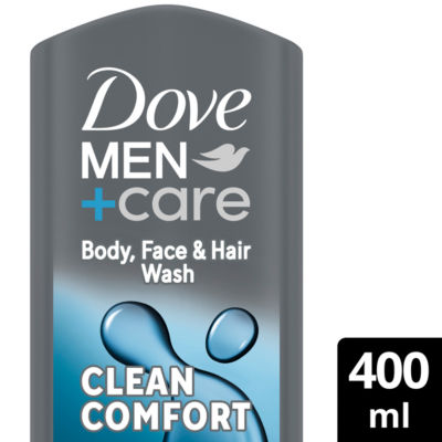 Dove Men+Care 3-in-1 body wash 400 ml - British product