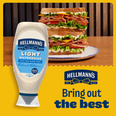 Hellmann's Light Mayonnaise squeeze bottle 750ml, UK version