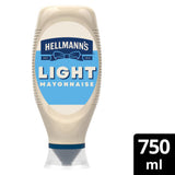 Hellmann's Light Mayonnaise squeeze bottle 750ml, UK version