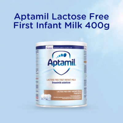 Aptamil lactose free first infant milk powder 400g - British product