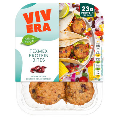 Vivera Texmex Protein Bites 180g (British brand)