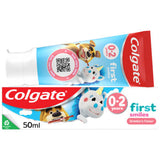 Colgate Kids strawberry toothpaste 50ml for infants 0-2 years - British product