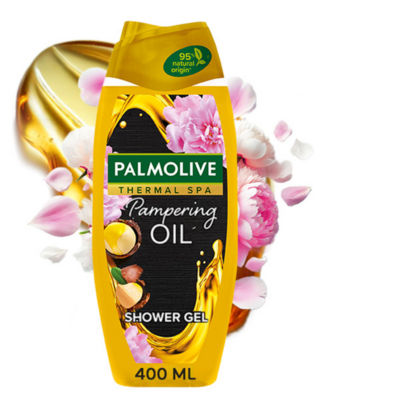 Palmolive Thermal Spa Pampering Oil shower gel 400ml, imported from the UK