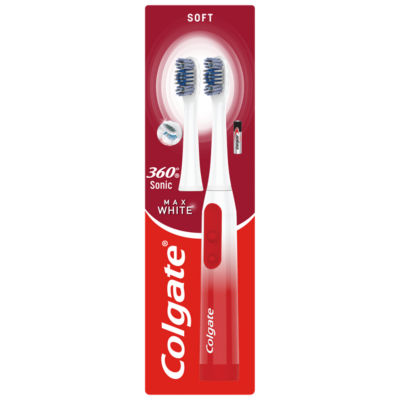 Colgate 360 Sonic Max White battery toothbrush - British product