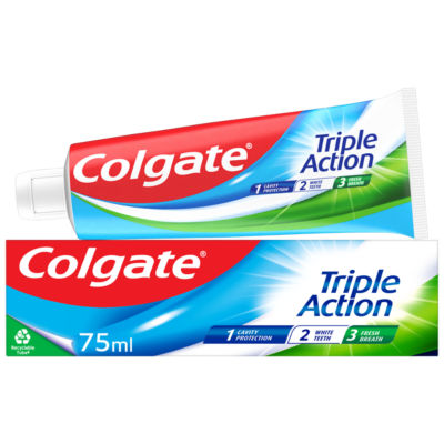 Colgate Triple Action Toothpaste 75ml - British product