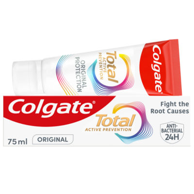 Colgate Total Active Prevention Original Toothpaste 75ml - British product