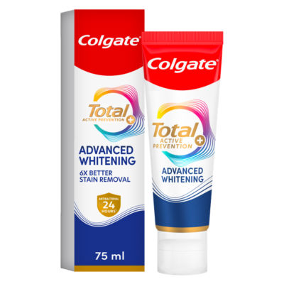 Colgate whitening toothpaste 75ml - British product