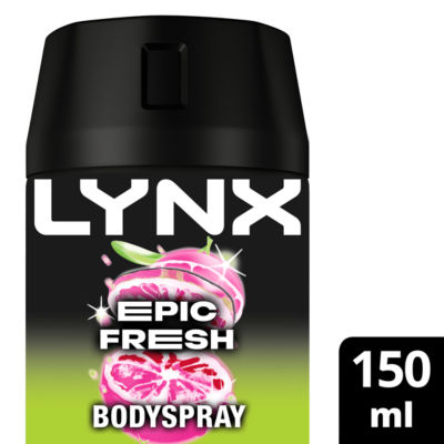 Lynx Epic Fresh men's body spray 150ml, UK version