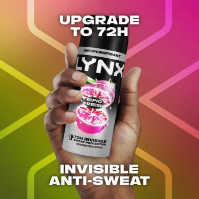 Lynx Epic Fresh Anti-Perspirant Spray 150 ml, UK version