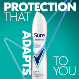 Sure Nonstop Protection Cotton Dry Anti-Perspirant Aerosol 250ml (British brand)