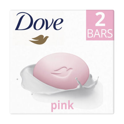 Dove Pink beauty bar 2x 90g - British product
