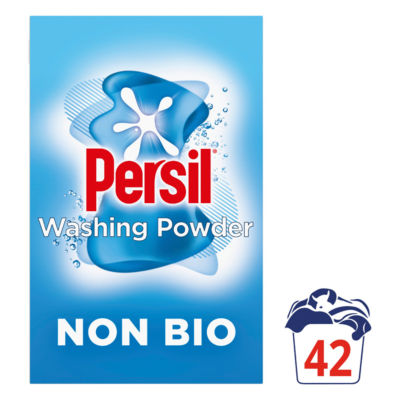 Persil Non Bio washing powder 42 washes 2.1kg, imported from the UK