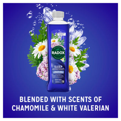 Radox sleep aromatherapy bath soak 500 ml, imported from the UK