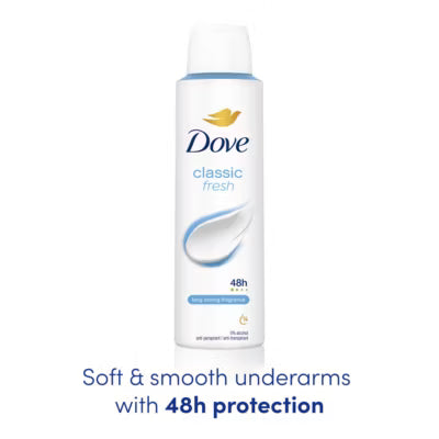 Dove Classic Fresh Anti-Perspirant Aerosol Spray 150ml