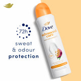 Dove Anti-Perspirant Spray Passion Fruit & Lemongrass Scent 150ml - British product