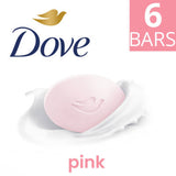 Dove Pink Beauty Bar 6x 90g - British product