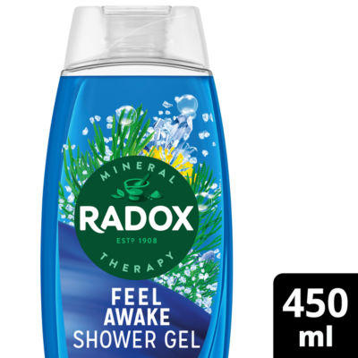 Radox Feel Awake 2-in-1 shower gel 450 ml, imported from the UK
