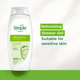 Simple Kind to Skin Refreshing Shower Gel 450 ml (British brand)