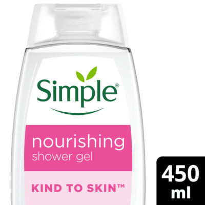 Simple Nourishing Shower Gel 450 ml (British brand)
