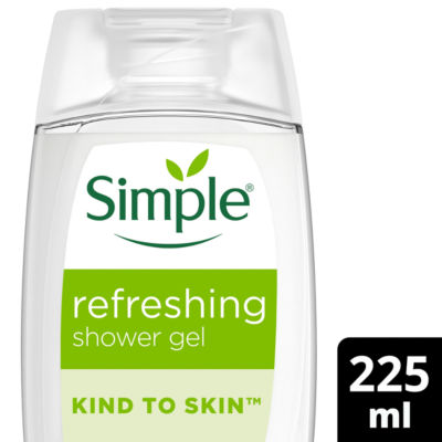 Simple Refreshing Shower Gel 225 ml (British brand)