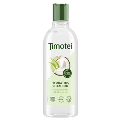 Timotei Hydrating Shampoo Coconut Milk & Aloe Vera 300ml (British brand)