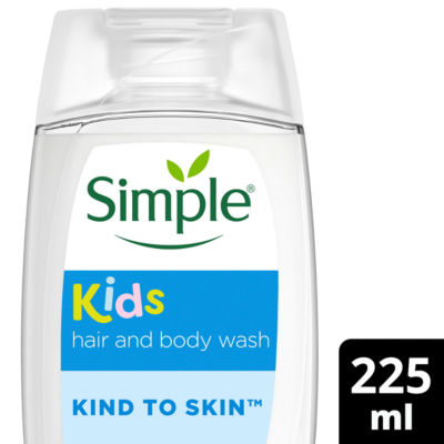 Simple Kids Shampoo & Body Wash 225 ml (British brand)