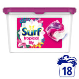 Surf Washing Capsules Tropical Lily 3 in 1 Capsules GOODS ASDA   