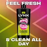 LYNX Epic Fresh Body Wash grapefruit pineapple 700ml, UK version